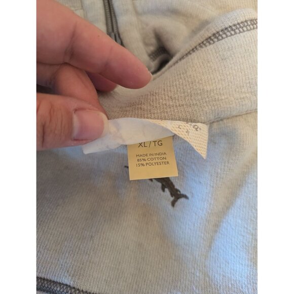 Tommy Bahama 1/4 Zip Pullover Reversible Sweatshirt XL - Picture 5 of 7